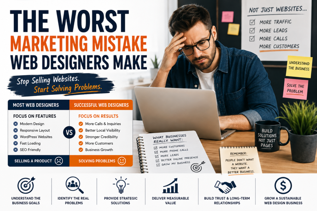 Worst Marketing Mistake Web Designers Make